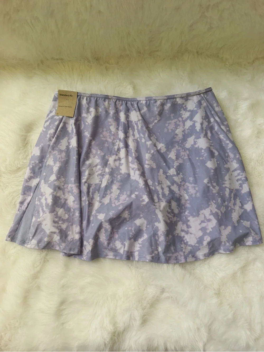 Nike Women's Summer Victory Print golf tennis Skirt - Lilac size L NWT